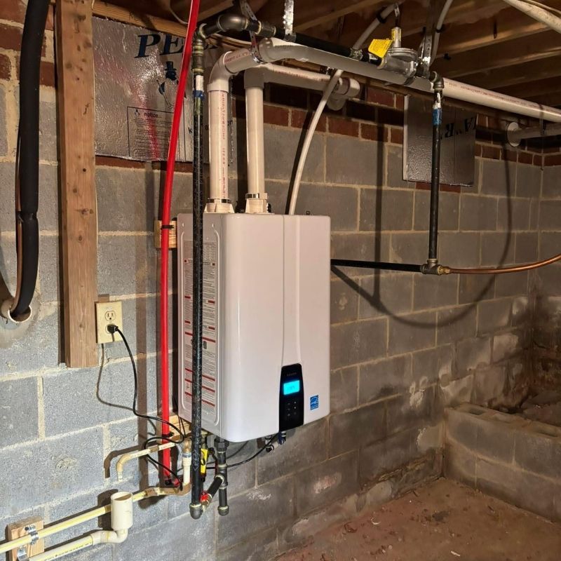Tankless Water Heater Installation in Holly Springs NC