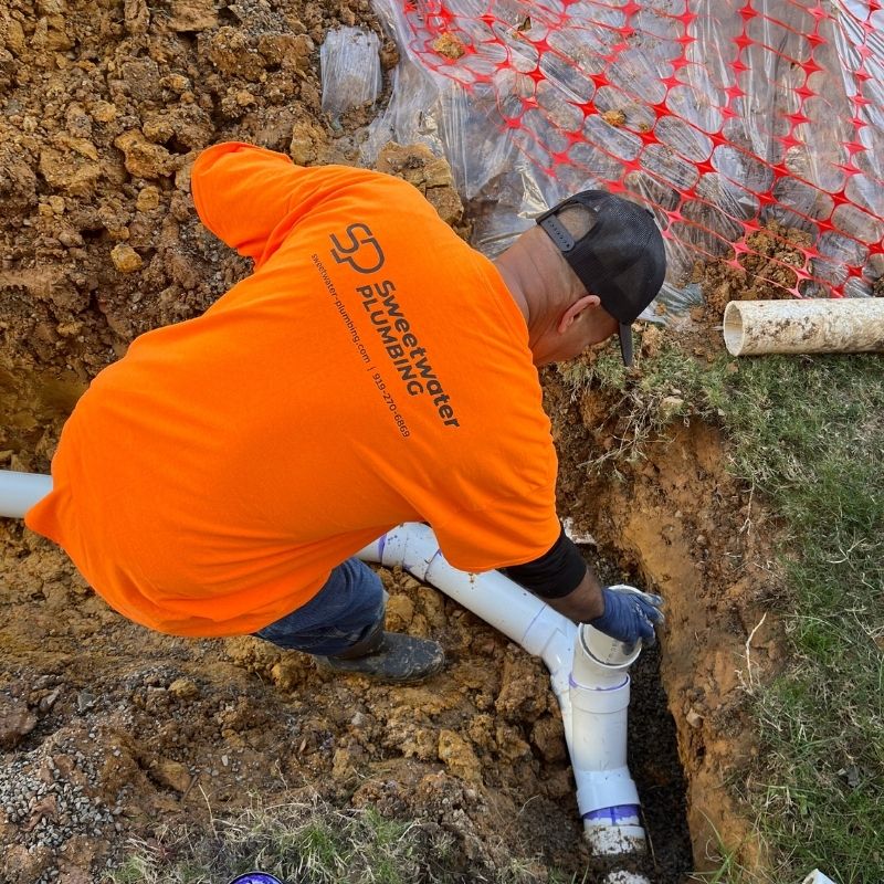 Sewer Line Installation Repair in Garner NC