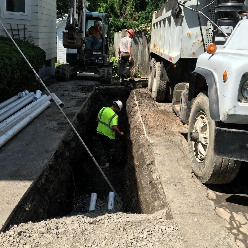 Sewer Line Replacement in Apex NC